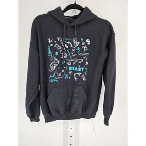Mr Beast 24 Hour Livestream Signed Autographed Hoodie Sweatshirt Mens Sz M